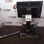 LOTE 219 - 01 CPU HP E 01 MONITOR COM TECLADO. (NO ESTADO) ATENÇÃO! FAZER A VISITAÇÃO ANTES DE ARREMATAR, NÃO SABEMOS SE FUNCIONA. LEILÃO NÃO TEM GARANTIA E NEM DEVOLUÇÃO, SUJEITO A POSSÍVEIS AVARIAS VISÍVEIS/OCULTAS E/OU AUSÊNCIA DE COMPONENTES.