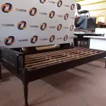 LOTE 669 - 01 CAMA DE SOLTEIRO EM IMBUIA DO POLO MADEIREIRO DO RIO GRANDE DO SUL.  (NO ESTADO) ATENÇÃO! FAZER A VISITAÇÃO ANTES DE ARREMATAR, NÃO SABEMOS SE FUNCIONA. LEILÃO NÃO TEM GARANTIA E NEM DEVOLUÇÃO, SUJEITO A POSSÍVEIS AVARIAS VISÍVEIS/OCULTAS E/OU AUSÊNCIA DE COMPONENTES.