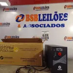 LOTE 639 - 01 NOBREAK MARCA MICROSOL 700VA. (NO ESTADO) ATENÇÃO! FAZER A VISITAÇÃO ANTES DE ARREMATAR, NÃO SABEMOS SE FUNCIONA. LEILÃO NÃO TEM GARANTIA E NEM DEVOLUÇÃO, SUJEITO A POSSÍVEIS AVARIAS VISÍVEIS/OCULTAS E/OU AUSÊNCIA DE COMPONENTES.