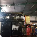 LOTE 538 - 05 FONES DE OUVIDO, 01 APARELHO DE SOM PHILIPS AR 450 E 02 CAIXAS DE SOM MARCAS SONY MEGA BASS. (NO ESTADO) ATENÇÃO! FAZER A VISITAÇÃO ANTES DE ARREMATAR, NÃO SABEMOS SE FUNCIONA. LEILÃO NÃO TEM GARANTIA E NEM DEVOLUÇÃO, SUJEITO A POSSÍVEIS AVARIAS VISÍVEIS/OCULTAS E/OU AUSÊNCIA DE COMPONENTES.