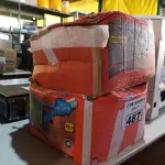 LOTE 487 - 02 CAIXAS DE DRYKOTEC 5500, REVESTIMENTO IMPERMEABILIZANTE FLEXÍVEL. (NO ESTADO) ATENÇÃO! FAZER A VISITAÇÃO ANTES DE ARREMATAR, NÃO SABEMOS SE FUNCIONA. LEILÃO NÃO TEM GARANTIA E NEM DEVOLUÇÃO, SUJEITO A POSSÍVEIS AVARIAS VISÍVEIS/OCULTAS E/OU AUSÊNCIA DE COMPONENTES).