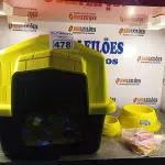 LOTE 478 - 01 CASINHA PARA PET COM COLCHÃO, COMEDOURO, BEBEDOURO E 01 KIT DE BRINQUEDOS. (NOVO) (NO ESTADO) ATENÇÃO! FAZER A VISITAÇÃO ANTES DE ARREMATAR, NÃO SABEMOS SE FUNCIONA. LEILÃO NÃO TEM GARANTIA E NEM DEVOLUÇÃO, SUJEITO A POSSÍVEIS AVARIAS VISÍVEIS/OCULTAS E/OU AUSÊNCIA DE COMPONENTES.