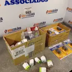 LOTE 665 - 01 LOTE COM VÁRIOS ADAPTADORES PARA TOMADA PADRÃO ANTIGO. (NO ESTADO) ATENÇÃO! FAZER A VISITAÇÃO ANTES DE ARREMATAR, NÃO SABEMOS SE FUNCIONA. LEILÃO NÃO TEM GARANTIA E NEM DEVOLUÇÃO, SUJEITO A POSSÍVEIS AVARIAS VISÍVEIS/OCULTAS E/OU AUSÊNCIA DE COMPONENTES.