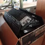 LOTE 629 - 01 LOTE COM VÁRIOS TECLADOS PARA PC MARCAS E MODELOS DIVERSOS. (NO ESTADO) ATENÇÃO! FAZER A VISITAÇÃO ANTES DE ARREMATAR, NÃO SABEMOS SE FUNCIONA. LEILÃO NÃO TEM GARANTIA E NEM DEVOLUÇÃO, SUJEITO A POSSÍVEIS AVARIAS VISÍVEIS/OCULTAS E/OU AUSÊNCIA DE COMPONENTES.