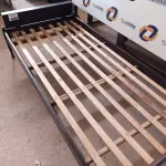 LOTE 669 - 01 CAMA DE SOLTEIRO EM IMBUIA DO POLO MADEIREIRO DO RIO GRANDE DO SUL.  (NO ESTADO) ATENÇÃO! FAZER A VISITAÇÃO ANTES DE ARREMATAR, NÃO SABEMOS SE FUNCIONA. LEILÃO NÃO TEM GARANTIA E NEM DEVOLUÇÃO, SUJEITO A POSSÍVEIS AVARIAS VISÍVEIS/OCULTAS E/OU AUSÊNCIA DE COMPONENTES.