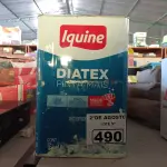 LOTE 490 - 01 LATA DE TINTA IQUINE DIATEX PINTA MAIS INTERIORES 18L NA COR HORTELÃ. (NO ESTADO) ATENÇÃO! FAZER A VISITAÇÃO ANTES DE ARREMATAR, NÃO SABEMOS SE FUNCIONA. LEILÃO NÃO TEM GARANTIA E NEM DEVOLUÇÃO, SUJEITO A POSSÍVEIS AVARIAS VISÍVEIS/OCULTAS E/OU AUSÊNCIA DE COMPONENTES).