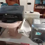 LOTE 509 - 01 BIDÊ, 01 PIA, 01 CAIXA DE DESCARGA, 01 PURIFICADOR DE ÁGUA MARCA CÔNSUL E 01 IMPRESSORA EPCON XP, 241. (NO ESTADO) ATENÇÃO! FAZER A VISITAÇÃO ANTES DE ARREMATAR, NÃO SABEMOS SE FUNCIONA. LEILÃO NÃO TEM GARANTIA E NEM DEVOLUÇÃO, SUJEITO A POSSÍVEIS AVARIAS VISÍVEIS/OCULTAS E/OU AUSÊNCIA DE COMPONENTES.