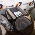 LOTE 469 - 01 LOTE COM PERIFÉRICOS DIVERSOS. (NO ESTADO) ATENÇÃO! FAZER A VISITAÇÃO ANTES DE ARREMATAR, NÃO SABEMOS SE FUNCIONA. LEILÃO NÃO TEM GARANTIA E NEM DEVOLUÇÃO, SUJEITO A POSSÍVEIS AVARIAS VISÍVEIS/OCULTAS E/OU AUSÊNCIA DE COMPONENTES).