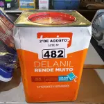LOTE 482 - 01 LATA DE TINTA IQUINE DELANIL INTERIORES/EXTERIORES FOSCO AVELUDADO NA COR CONCRETO 18L. (NO ESTADO) ATENÇÃO! FAZER A VISITAÇÃO ANTES DE ARREMATAR, NÃO SABEMOS SE FUNCIONA. LEILÃO NÃO TEM GARANTIA E NEM DEVOLUÇÃO, SUJEITO A POSSÍVEIS AVARIAS VISÍVEIS/OCULTAS E/OU AUSÊNCIA DE COMPONENTES).