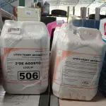 LOTE 506 - 20 LITROS DE SABONETE DE ESPUMA ANTISSÉPTICO. (NO ESTADO) ATENÇÃO! FAZER A VISITAÇÃO ANTES DE ARREMATAR, NÃO SABEMOS SE FUNCIONA. LEILÃO NÃO TEM GARANTIA E NEM DEVOLUÇÃO, SUJEITO A POSSÍVEIS AVARIAS VISÍVEIS/OCULTAS E/OU AUSÊNCIA DE COMPONENTES).