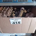 LOTE 414 - 01 LOTE COM GRANDE QUANTIDADE DE SILICONE ACÉTICO 280G. (NO ESTADO) ATENÇÃO! FAZER A VISITAÇÃO ANTES DE ARREMATAR, NÃO SABEMOS SE FUNCIONA. LEILÃO NÃO TEM GARANTIA E NEM DEVOLUÇÃO, SUJEITO A POSSÍVEIS AVARIAS VISÍVEIS/OCULTAS E/OU AUSÊNCIA DE COMPONENTES.