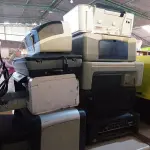LOTE 477 - 10 IMPRESSORAS MARCAS E MODELOS DIVERSOS PARA RETIRADA DE PEÇAS. (NO ESTADO) ATENÇÃO! FAZER A VISITAÇÃO ANTES DE ARREMATAR, NÃO SABEMOS SE FUNCIONA. LEILÃO NÃO TEM GARANTIA E NEM DEVOLUÇÃO, SUJEITO A POSSÍVEIS AVARIAS VISÍVEIS/OCULTAS E/OU AUSÊNCIA DE COMPONENTES).
