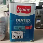 LOTE 507 - 01 LATA DE TINTA IQUINE DIATEX PINTA MAIS INTERIORES 18L NA COR RIO DAS OSTRAS. (NO ESTADO) ATENÇÃO! FAZER A VISITAÇÃO ANTES DE ARREMATAR, NÃO SABEMOS SE FUNCIONA. LEILÃO NÃO TEM GARANTIA E NEM DEVOLUÇÃO, SUJEITO A POSSÍVEIS AVARIAS VISÍVEIS/OCULTAS E/OU AUSÊNCIA DE COMPONENTES).