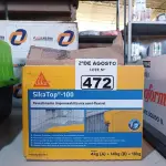 LOTE 472 - 02 CAIXAS SIKA TOP 100, REVESTIMENTO IMPERMEABILIZANTE SEMI-FLEXIVEL. (NO ESTADO) ATENÇÃO! FAZER A VISITAÇÃO ANTES DE ARREMATAR, NÃO SABEMOS SE FUNCIONA. LEILÃO NÃO TEM GARANTIA E NEM DEVOLUÇÃO, SUJEITO A POSSÍVEIS AVARIAS VISÍVEIS/OCULTAS E/OU AUSÊNCIA DE COMPONENTES.