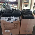 LOTE 447 - 01 LOTE COM GRANDE QUANTIDADE DE TECLADOS PARA PC MARCAS E MODELOS DIVERSOS. (NO ESTADO) ATENÇÃO! FAZER A VISITAÇÃO ANTES DE ARREMATAR, NÃO SABEMOS SE FUNCIONA. LEILÃO NÃO TEM GARANTIA E NEM DEVOLUÇÃO, SUJEITO A POSSÍVEIS AVARIAS VISÍVEIS/OCULTAS E/OU AUSÊNCIA DE COMPONENTES).