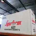 LOTE 627 - 12 LITROS DE LYSOFORM. (NO ESTADO) ATENÇÃO! FAZER A VISITAÇÃO ANTES DE ARREMATAR, NÃO SABEMOS SE FUNCIONA. LEILÃO NÃO TEM GARANTIA E NEM DEVOLUÇÃO, SUJEITO A POSSÍVEIS AVARIAS VISÍVEIS/OCULTAS E/OU AUSÊNCIA DE COMPONENTES.