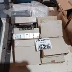 LOTE 525 - 01 LOTE COM VÁRIOS EQUIPAMENTOS ELETRÔNICOS. (NO ESTADO) ATENÇÃO! FAZER A VISITAÇÃO ANTES DE ARREMATAR, NÃO SABEMOS SE FUNCIONA. LEILÃO NÃO TEM GARANTIA E NEM DEVOLUÇÃO, SUJEITO A POSSÍVEIS AVARIAS VISÍVEIS/OCULTAS E/OU AUSÊNCIA DE COMPONENTES.