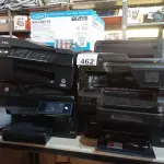 LOTE 462 - 10 IMPRESSORAS MARCAS E MODELOS DIVERSOS PARA RETIRADA DE PEÇAS. (NO ESTADO) ATENÇÃO! FAZER A VISITAÇÃO ANTES DE ARREMATAR, NÃO SABEMOS SE FUNCIONA. LEILÃO NÃO TEM GARANTIA E NEM DEVOLUÇÃO, SUJEITO A POSSÍVEIS AVARIAS VISÍVEIS/OCULTAS E/OU AUSÊNCIA DE COMPONENTES).