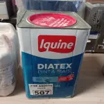 LOTE 507 - 01 LATA DE TINTA IQUINE DIATEX PINTA MAIS INTERIORES 18L NA COR RIO DAS OSTRAS. (NO ESTADO) ATENÇÃO! FAZER A VISITAÇÃO ANTES DE ARREMATAR, NÃO SABEMOS SE FUNCIONA. LEILÃO NÃO TEM GARANTIA E NEM DEVOLUÇÃO, SUJEITO A POSSÍVEIS AVARIAS VISÍVEIS/OCULTAS E/OU AUSÊNCIA DE COMPONENTES).