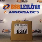 LOTE 636 - 01 AUTOTRANSFORMADOR 220/110V. (NO ESTADO) ATENÇÃO! FAZER A VISITAÇÃO ANTES DE ARREMATAR, NÃO SABEMOS SE FUNCIONA. LEILÃO NÃO TEM GARANTIA E NEM DEVOLUÇÃO, SUJEITO A POSSÍVEIS AVARIAS VISÍVEIS/OCULTAS E/OU AUSÊNCIA DE COMPONENTES.