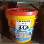 LOTE 413 - 01 BALDE DE SIKA BAUCRYL VEDA FRISO, EMULSÃO ACRÍLICA PARA IMPERMEABILIZAÇÃO DE JUNTAS E FRISOS EM FACHADAS 12KG. (NO ESTADO) ATENÇÃO! FAZER A VISITAÇÃO ANTES DE ARREMATAR, NÃO SABEMOS SE FUNCIONA. LEILÃO NÃO TEM GARANTIA E NEM DEVOLUÇÃO, SUJEITO A POSSÍVEIS AVARIAS VISÍVEIS/OCULTAS E/OU AUSÊNCIA DE COMPONENTES.
