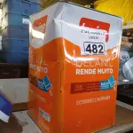 LOTE 482 - 01 LATA DE TINTA IQUINE DELANIL INTERIORES/EXTERIORES FOSCO AVELUDADO NA COR CONCRETO 18L. (NO ESTADO) ATENÇÃO! FAZER A VISITAÇÃO ANTES DE ARREMATAR, NÃO SABEMOS SE FUNCIONA. LEILÃO NÃO TEM GARANTIA E NEM DEVOLUÇÃO, SUJEITO A POSSÍVEIS AVARIAS VISÍVEIS/OCULTAS E/OU AUSÊNCIA DE COMPONENTES).