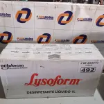 LOTE 492 - 12 LITROS DE LYSOFORM. (NO ESTADO) ATENÇÃO! FAZER A VISITAÇÃO ANTES DE ARREMATAR, NÃO SABEMOS SE FUNCIONA. LEILÃO NÃO TEM GARANTIA E NEM DEVOLUÇÃO, SUJEITO A POSSÍVEIS AVARIAS VISÍVEIS/OCULTAS E/OU AUSÊNCIA DE COMPONENTES).