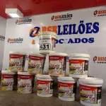 LOTE 431 - 10 KG DE REJUNTAMENTO ACRÍLICO SUPER JUNTA. (NO ESTADO) ATENÇÃO! FAZER A VISITAÇÃO ANTES DE ARREMATAR, NÃO SABEMOS SE FUNCIONA. LEILÃO NÃO TEM GARANTIA E NEM DEVOLUÇÃO, SUJEITO A POSSÍVEIS AVARIAS VISÍVEIS/OCULTAS E/OU AUSÊNCIA DE COMPONENTES).