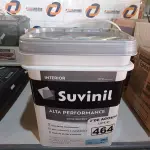 LOTE 464 - 01 BALDE DE TINTA ACRÍLICA SUVINIL INTERIORES 18L NA COR BRANCO FOSCO. (NO ESTADO) ATENÇÃO! FAZER A VISITAÇÃO ANTES DE ARREMATAR, NÃO SABEMOS SE FUNCIONA. LEILÃO NÃO TEM GARANTIA E NEM DEVOLUÇÃO, SUJEITO A POSSÍVEIS AVARIAS VISÍVEIS/OCULTAS E/OU AUSÊNCIA DE COMPONENTES).
