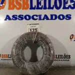LOTE 125 - 01 ROLO DE CABO FLEXÍVEL 100M 10MM NA COR PRETA. (NO ESTADO) ATENÇÃO! FAZER A VISITAÇÃO ANTES DE ARREMATAR, NÃO SABEMOS SE FUNCIONA. LEILÃO NÃO TEM GARANTIA E NEM DEVOLUÇÃO, SUJEITO A POSSÍVEIS AVARIAS VISÍVEIS/OCULTAS E/OU AUSÊNCIA DE COMPONENTES.