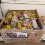 LOTE 236 - 01 LOTE COM GRANDE QUANTIDADE DE REATORES PARA LÂMPADAS FLUORESCENTE MARCAS E MODELOS DIVERSOS. (NO ESTADO) ATENÇÃO! FAZER A VISITAÇÃO ANTES DE ARREMATAR, NÃO SABEMOS SE FUNCIONA. LEILÃO NÃO TEM GARANTIA E NEM DEVOLUÇÃO, SUJEITO A POSSÍVEIS AVARIAS VISÍVEIS/OCULTAS E/OU AUSÊNCIA DE COMPONENTES.