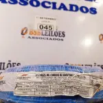 LOTE 045 - 01 ROLO DE CABO FLEXÍVEL 100M 4MM NA COR AZUL. (NO ESTADO) ATENÇÃO! FAZER A VISITAÇÃO ANTES DE ARREMATAR, NÃO SABEMOS SE FUNCIONA. LEILÃO NÃO TEM GARANTIA E NEM DEVOLUÇÃO, SUJEITO A POSSÍVEIS AVARIAS VISÍVEIS/OCULTAS E/OU AUSÊNCIA DE COMPONENTES.