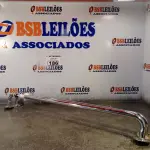 LOTE 186 - 02 BARRAS DE APOIO PARA BANHEIRO. (NO ESTADO) ATENÇÃO! FAZER A VISITAÇÃO ANTES DE ARREMATAR, NÃO SABEMOS SE FUNCIONA. LEILÃO NÃO TEM GARANTIA E NEM DEVOLUÇÃO, SUJEITO A POSSÍVEIS AVARIAS VISÍVEIS/OCULTAS E/OU AUSÊNCIA DE COMPONENTES.