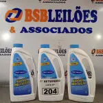 LOTE 204 - 03 LITROS DE HIDRO AZUL SEM COBRE, ALGICIDA MULTI AÇÃO. (NO ESTADO) ATENÇÃO! FAZER A VISITAÇÃO ANTES DE ARREMATAR, NÃO SABEMOS SE FUNCIONA. LEILÃO NÃO TEM GARANTIA E NEM DEVOLUÇÃO, SUJEITO A POSSÍVEIS AVARIAS VISÍVEIS/OCULTAS E/OU AUSÊNCIA DE COMPONENTES.