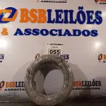LOTE 055 - 01 ROLO DE CABO FLEXÍVEL 100M 4MM NA COR CINZA. (NO ESTADO) ATENÇÃO! FAZER A VISITAÇÃO ANTES DE ARREMATAR, NÃO SABEMOS SE FUNCIONA. LEILÃO NÃO TEM GARANTIA E NEM DEVOLUÇÃO, SUJEITO A POSSÍVEIS AVARIAS VISÍVEIS/OCULTAS E/OU AUSÊNCIA DE COMPONENTES.