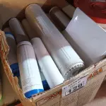 LOTE 129 - 01 LOTE COM VÁRIOS REFIS PARA FILTRO DE ÁGUA TIPO CAVALETE. (NO ESTADO) ATENÇÃO! FAZER A VISITAÇÃO ANTES DE ARREMATAR, NÃO SABEMOS SE FUNCIONA. LEILÃO NÃO TEM GARANTIA E NEM DEVOLUÇÃO, SUJEITO A POSSÍVEIS AVARIAS VISÍVEIS/OCULTAS E/OU AUSÊNCIA DE COMPONENTES.