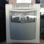 LOTE 213 - 01 LAVA LOUÇAS MARCA BRASTEMP. (NO ESTADO) ATENÇÃO! FAZER A VISITAÇÃO ANTES DE ARREMATAR, NÃO SABEMOS SE FUNCIONA. LEILÃO NÃO TEM GARANTIA E NEM DEVOLUÇÃO, SUJEITO A POSSÍVEIS AVARIAS VISÍVEIS/OCULTAS E/OU AUSÊNCIA DE COMPONENTES.