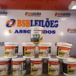LOTE 173 - 10 QUILOS DE REJUNTAMENTO ACRÍLICO SUPER JUNTA. (NO ESTADO) ATENÇÃO! FAZER A VISITAÇÃO ANTES DE ARREMATAR, NÃO SABEMOS SE FUNCIONA. LEILÃO NÃO TEM GARANTIA E NEM DEVOLUÇÃO, SUJEITO A POSSÍVEIS AVARIAS VISÍVEIS/OCULTAS E/OU AUSÊNCIA DE COMPONENTES.