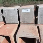 LOTE 107 - CAIXAS DE CONCRETO QUADRADAS 66CM X 66CM (NO ESTADO)
