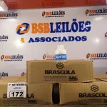 LOTE 172 - 03 CAIXAS COM COLA TUBO ST 175G COM 15 FRASCOS CADA. (NO ESTADO) ATENÇÃO! FAZER A VISITAÇÃO ANTES DE ARREMATAR, NÃO SABEMOS SE FUNCIONA. LEILÃO NÃO TEM GARANTIA E NEM DEVOLUÇÃO, SUJEITO A POSSÍVEIS AVARIAS VISÍVEIS/OCULTAS E/OU AUSÊNCIA DE COMPONENTES.