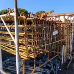 LOTE 065 - 01 LOTE COM GRADES EM FERRO AMARELOS (OBS:SO AS AMARELAS ) (NO ESTADO)