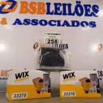LOTE 258 - 02 FILTROS DIESEL WIX. (NO ESTADO) ATENÇÃO! FAZER A VISITAÇÃO ANTES DE ARREMATAR, NÃO SABEMOS SE FUNCIONA. LEILÃO NÃO TEM GARANTIA E NEM DEVOLUÇÃO, SUJEITO A POSSÍVEIS AVARIAS VISÍVEIS/OCULTAS E/OU AUSÊNCIA DE COMPONENTES.