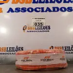 LOTE 035 - 01 ROLO DE CABO FLEXÍVEL 100M 2,5MM NA COR VERMELHA. (NO ESTADO) ATENÇÃO! FAZER A VISITAÇÃO ANTES DE ARREMATAR, NÃO SABEMOS SE FUNCIONA. LEILÃO NÃO TEM GARANTIA E NEM DEVOLUÇÃO, SUJEITO A POSSÍVEIS AVARIAS VISÍVEIS/OCULTAS E/OU AUSÊNCIA DE COMPONENTES.