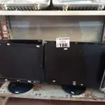 LOTE 188 - 06 MONITORES MARCAS E MODELOS DIVERSOS PARA RETIRADA DE PEÇAS. (NO ESTADO) ATENÇÃO! FAZER A VISITAÇÃO ANTES DE ARREMATAR, NÃO SABEMOS SE FUNCIONA. LEILÃO NÃO TEM GARANTIA E NEM DEVOLUÇÃO, SUJEITO A POSSÍVEIS AVARIAS VISÍVEIS/OCULTAS E/OU AUSÊNCIA DE COMPONENTES.