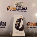 LOTE 037 - 01 RELÓGIO SMART WATCH M8. (NO ESTADO) ATENÇÃO! FAZER A VISITAÇÃO ANTES DE ARREMATAR, NÃO SABEMOS SE FUNCIONA. LEILÃO NÃO TEM GARANTIA E NEM DEVOLUÇÃO, SUJEITO A POSSÍVEIS AVARIAS VISÍVEIS/OCULTAS E/OU AUSÊNCIA DE COMPONENTES.