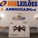 LOTE 051 - 01 DRONE M8. (NO ESTADO) ATENÇÃO! FAZER A VISITAÇÃO ANTES DE ARREMATAR, NÃO SABEMOS SE FUNCIONA. LEILÃO NÃO TEM GARANTIA E NEM DEVOLUÇÃO, SUJEITO A POSSÍVEIS AVARIAS VISÍVEIS/OCULTAS E/OU AUSÊNCIA DE COMPONENTES.