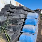 LOTE 068 - 01 LOTE COM CUBAS PLASTICA PARA CONSTRUÇAO (NO ESTADO)