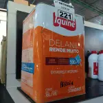 LOTE 221 - 01 LATA DE TINTA IQUINE DELANIL RENDE MUITO EXTERIORES/INTERIORES 18L NA COR PEROLA. (NO ESTADO) ATENÇÃO! FAZER A VISITAÇÃO ANTES DE ARREMATAR, NÃO SABEMOS SE FUNCIONA. LEILÃO NÃO TEM GARANTIA E NEM DEVOLUÇÃO, SUJEITO A POSSÍVEIS AVARIAS VISÍVEIS/OCULTAS E/OU AUSÊNCIA DE COMPONENTES.