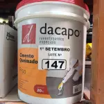 LOTE 147 - 01 BALDE DE CIMENTO QUEIMADO DACAPÓ 20 KG. (NO ESTADO) ATENÇÃO! FAZER A VISITAÇÃO ANTES DE ARREMATAR, NÃO SABEMOS SE FUNCIONA. LEILÃO NÃO TEM GARANTIA E NEM DEVOLUÇÃO, SUJEITO A POSSÍVEIS AVARIAS VISÍVEIS/OCULTAS E/OU AUSÊNCIA DE COMPONENTES.