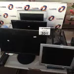 LOTE 201 - 06 MONITORES MARCAS E MODELOS DIVERSOS PARA RETIRADA DE PEÇAS. (NO ESTADO) ATENÇÃO! FAZER A VISITAÇÃO ANTES DE ARREMATAR, NÃO SABEMOS SE FUNCIONA. LEILÃO NÃO TEM GARANTIA E NEM DEVOLUÇÃO, SUJEITO A POSSÍVEIS AVARIAS VISÍVEIS/OCULTAS E/OU AUSÊNCIA DE COMPONENTES.